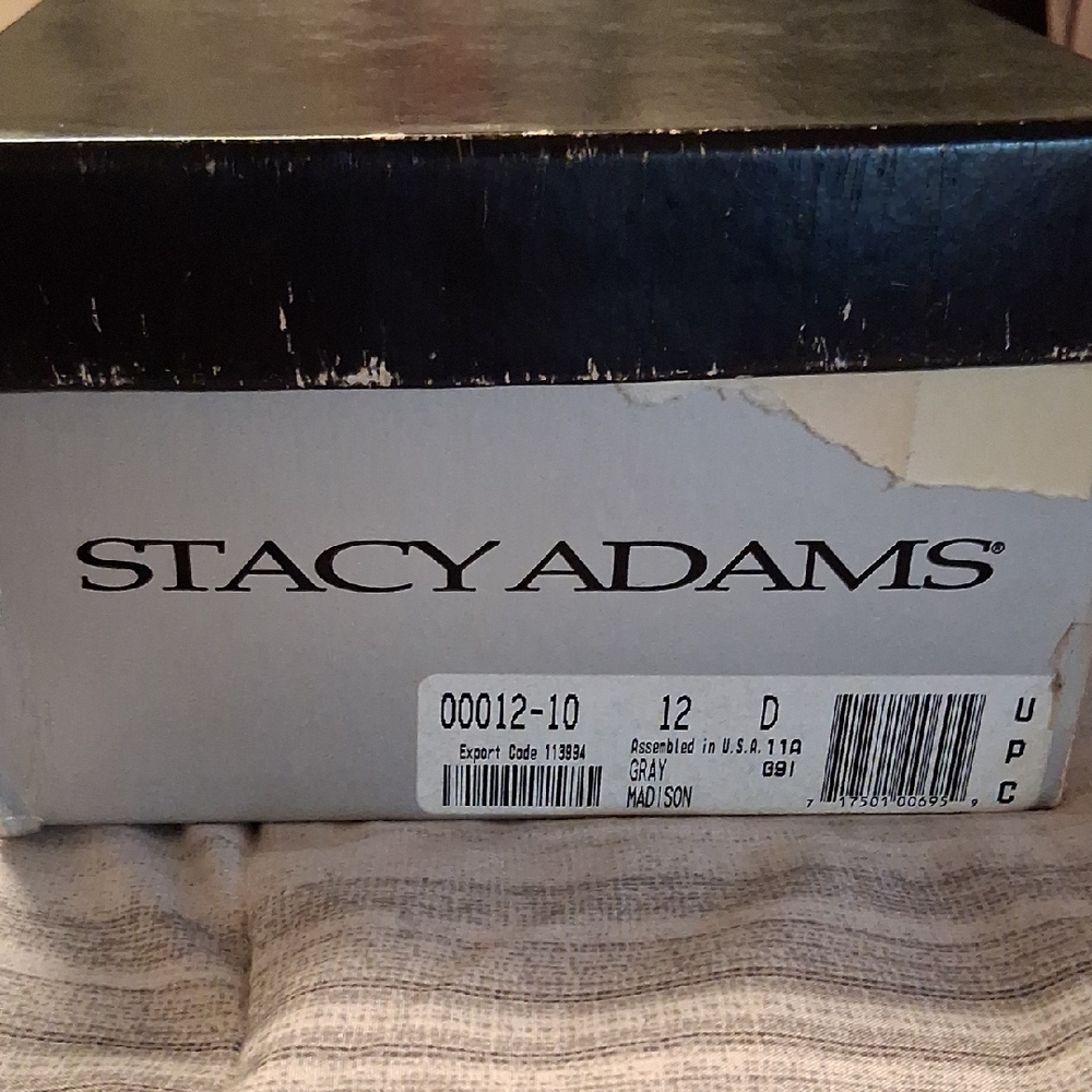 Stacy Adams Gray Box